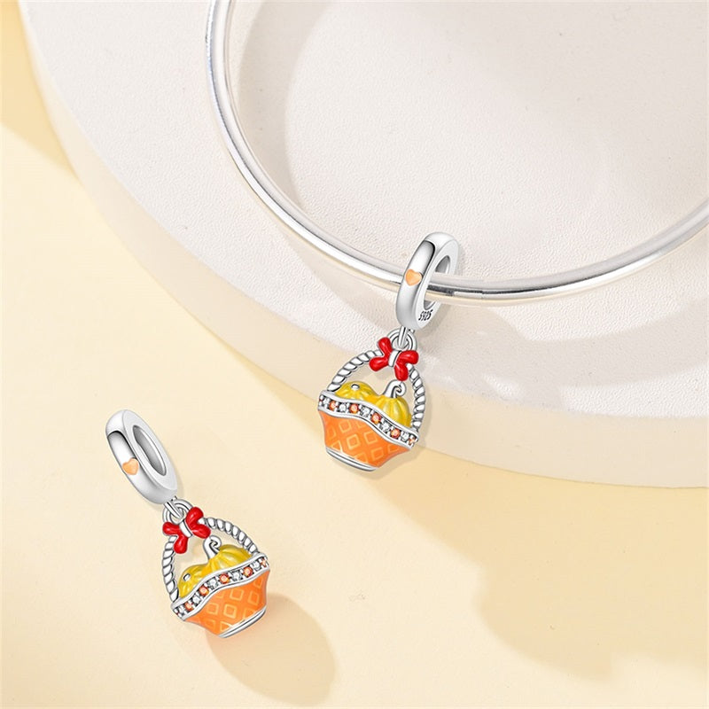 Prívesok Tekvicový košík