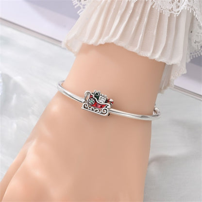 Vianočné sane s darčekmi