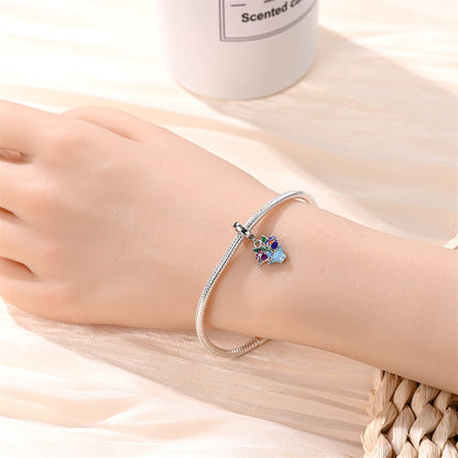 Wisiorek „Kosz fiołków”