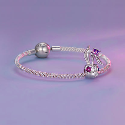 Koralik Króliczek Krainy Czarów 