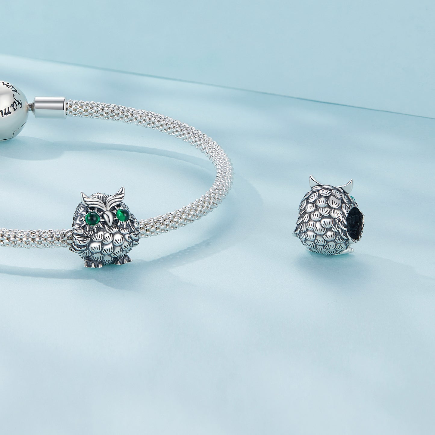 Koralik mądrości sowy 