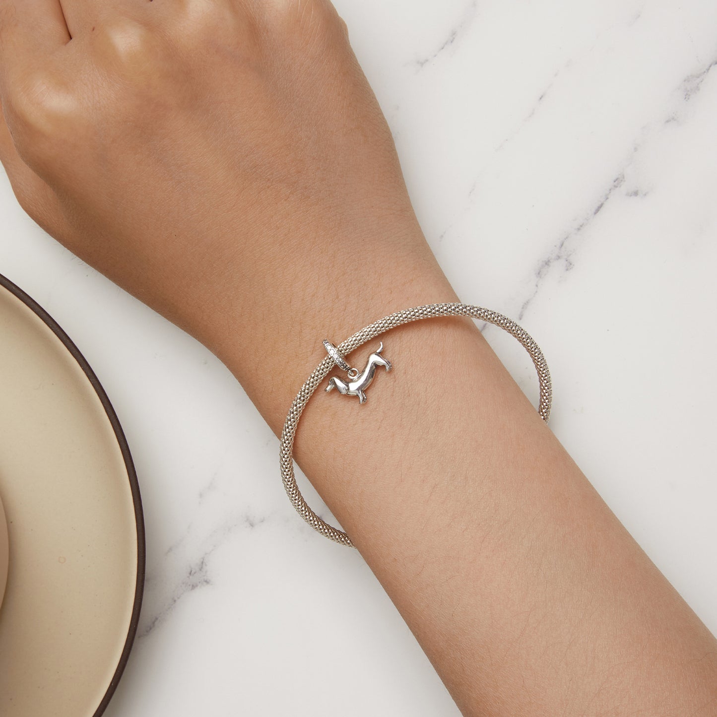 Wisiorek z jamnikiem