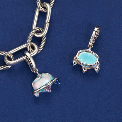 Galaktyczny wisiorek dzwonkowy