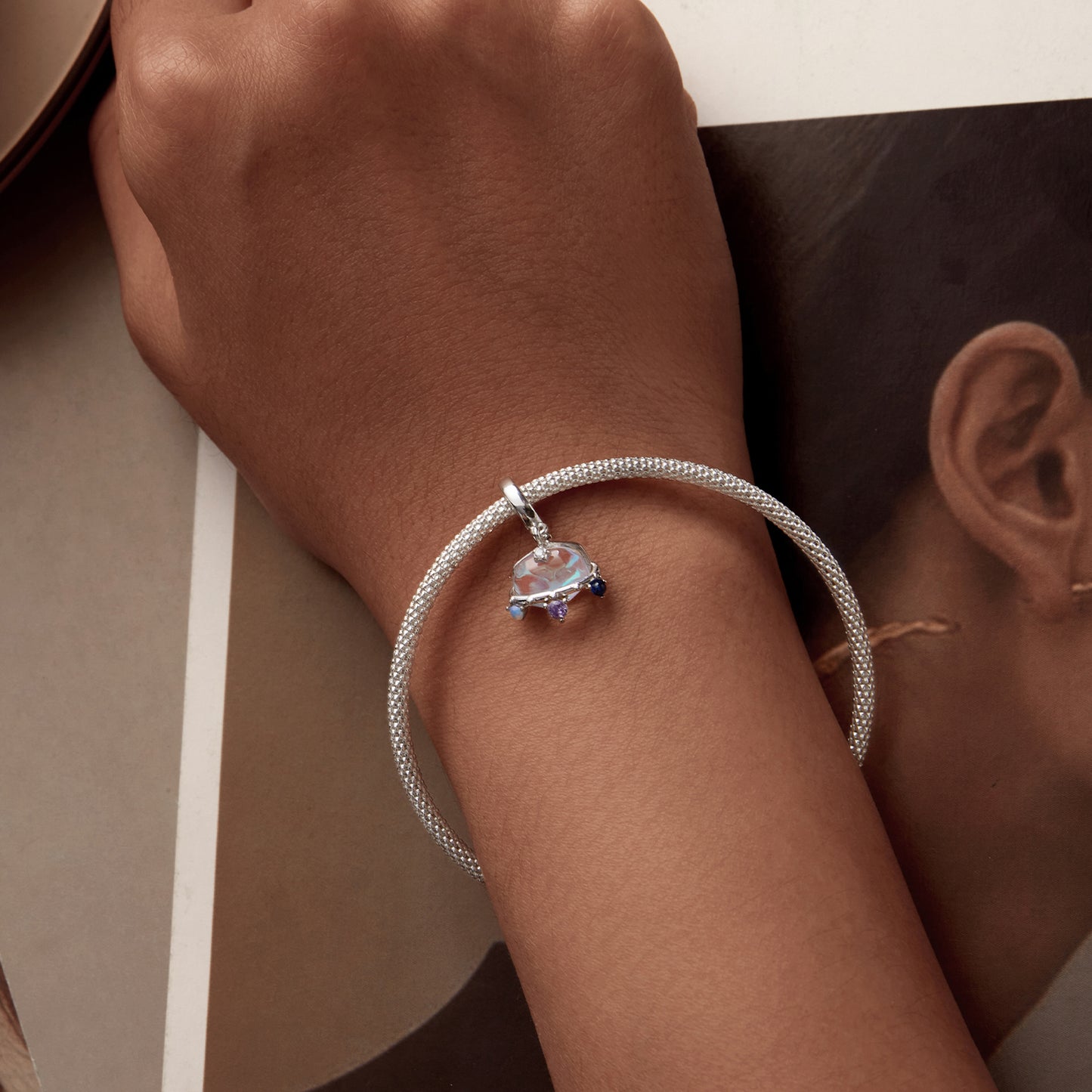 Galaktyczny wisiorek dzwonkowy