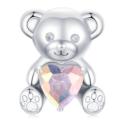 koralik Miłość z misiem 