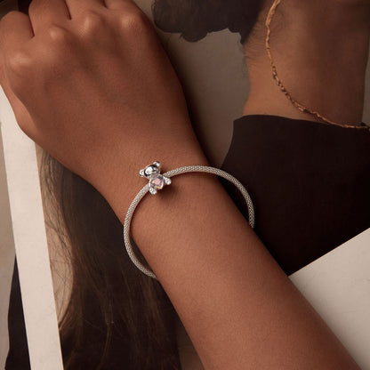 koralik Miłość z misiem 