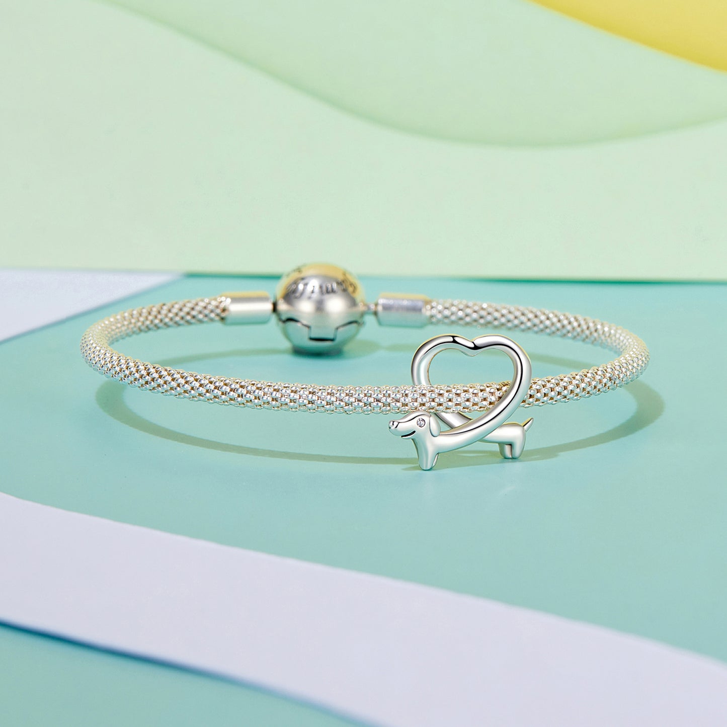 Zawieszka Piesek i serce