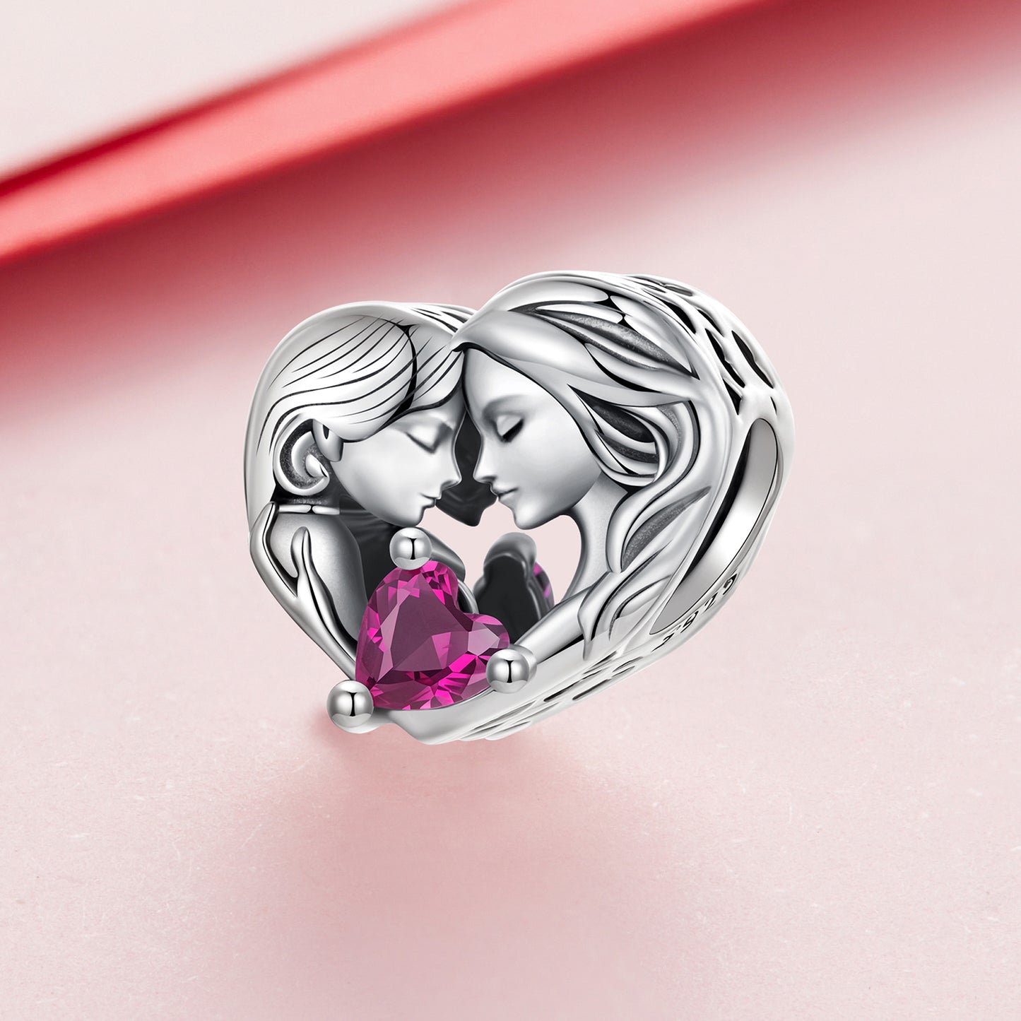 Mom and Daughter Forever Pendant