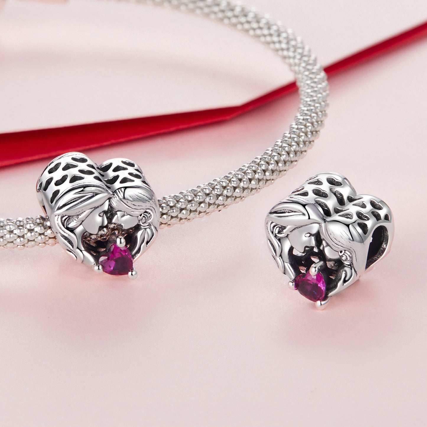 Mom and Daughter Forever Pendant