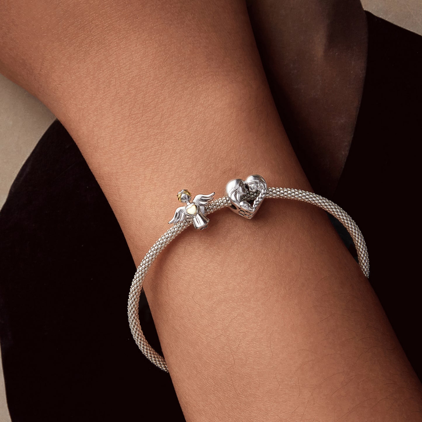 Mom and Daughter Forever Pendant