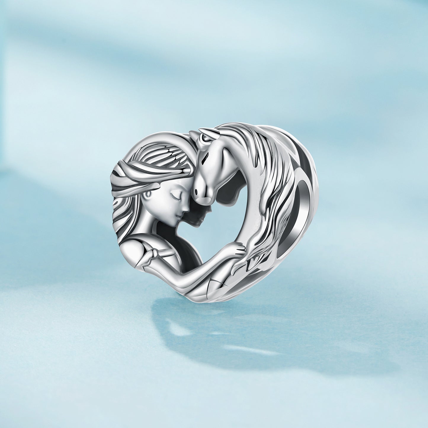 Dievča a kôň v srdci