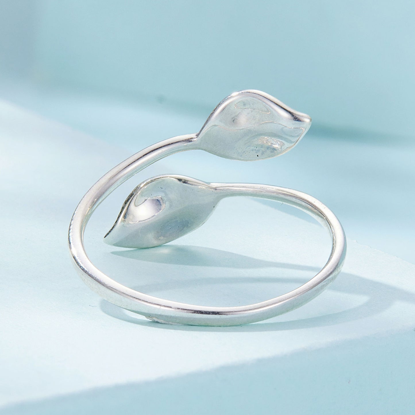 Strieborný prsteň Prírody