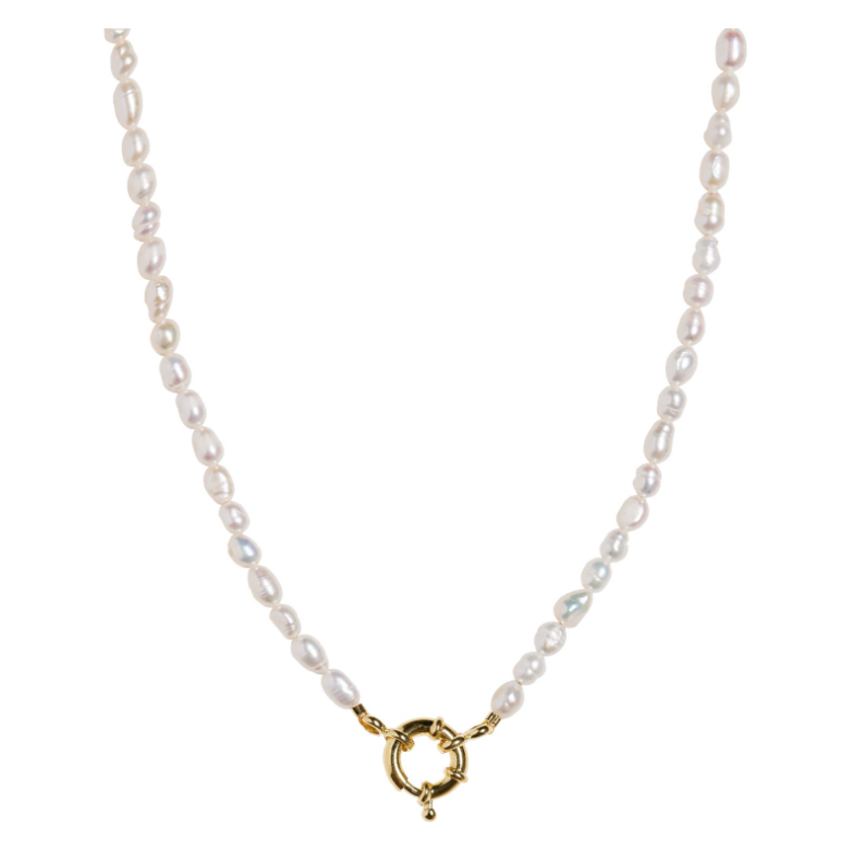 Perlový náhrdelník s písmenom na výber Myspirit