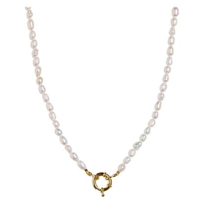 Perlový náhrdelník s písmenom na výber Myspirit