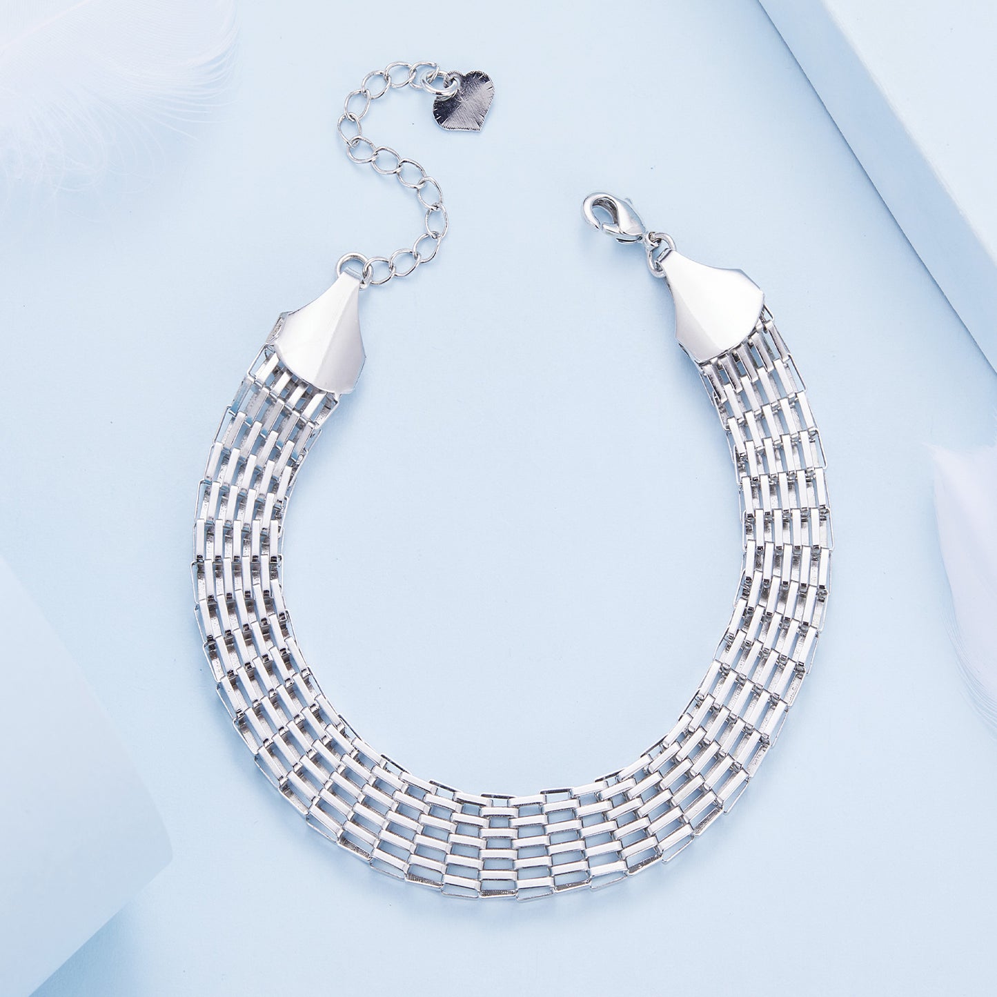 Karkötő Fonott csillogás