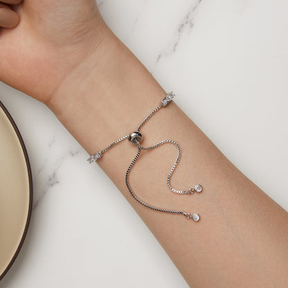 Csillogó Baguette Elegancia Karkötő