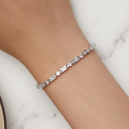 Csillogó Baguette Elegancia Karkötő