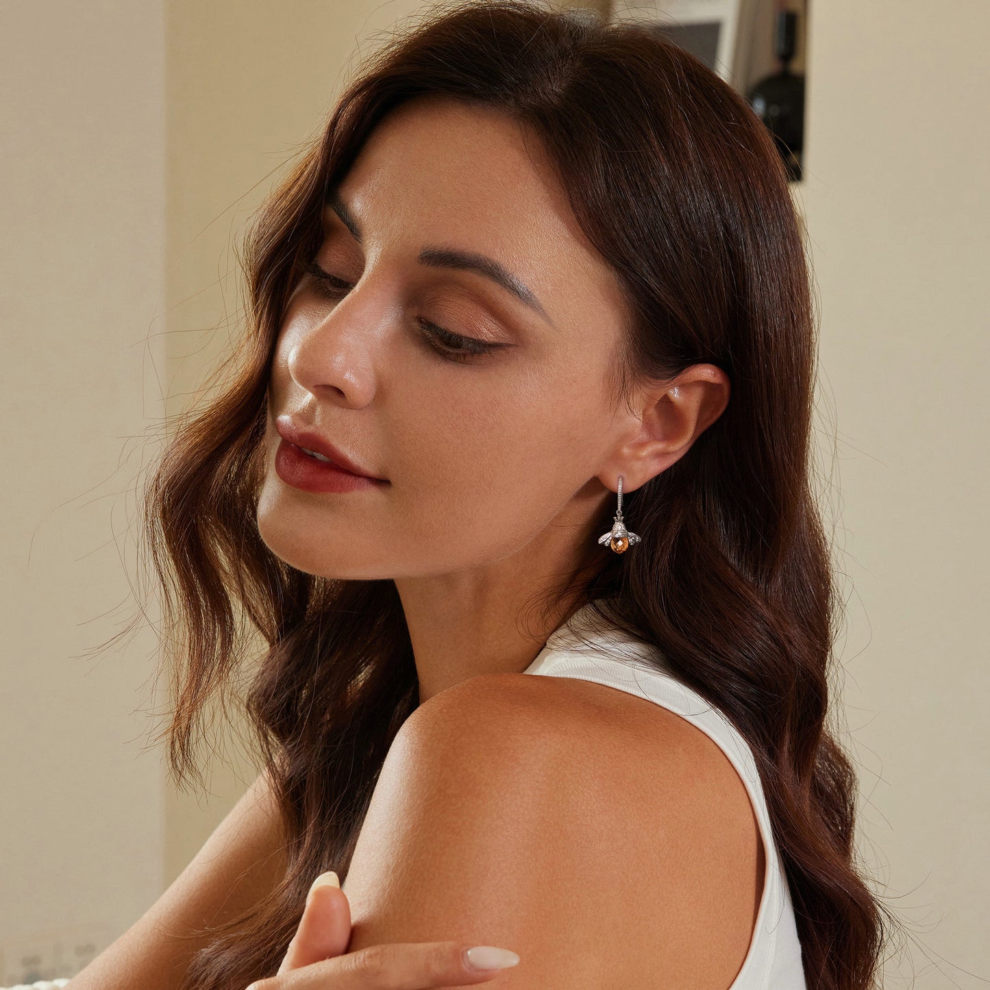 Mézes méh fülbevaló