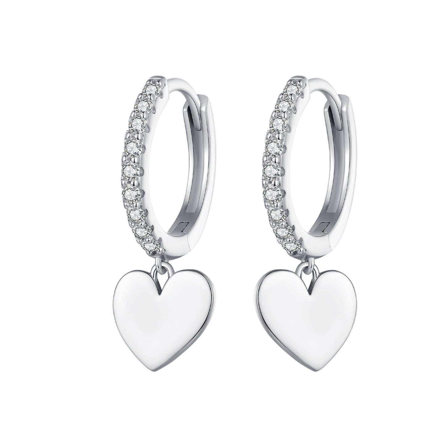 Szerelmes szívek fülbevaló