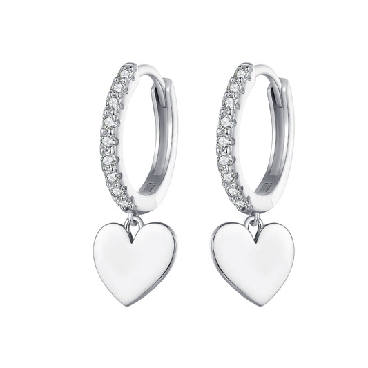 Szerelmes szívek fülbevaló