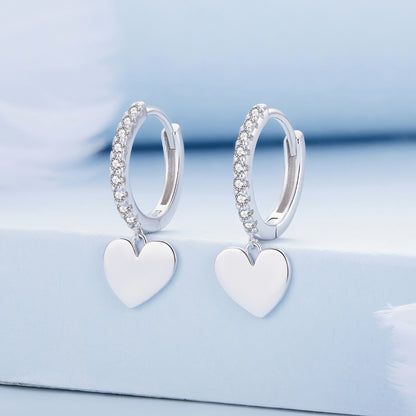 Szerelmes szívek fülbevaló