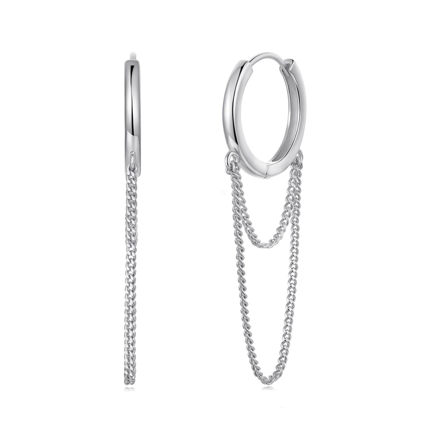 Láncos Elegancia fülbevaló