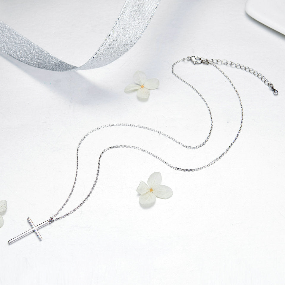Minimalista kereszt nyaklánc