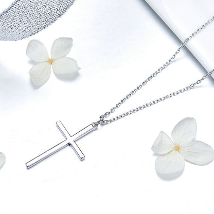 Minimalista kereszt nyaklánc