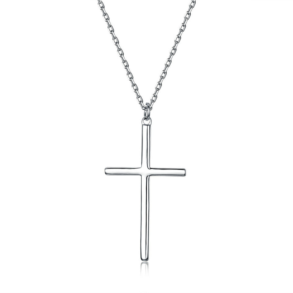 Minimalista kereszt nyaklánc