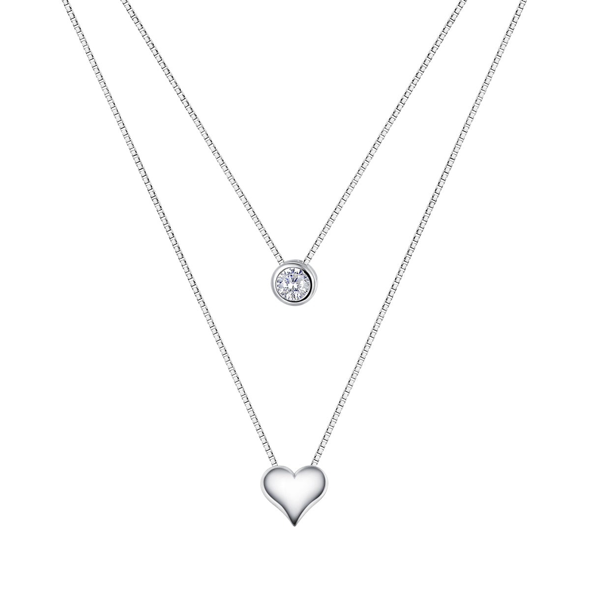 Elegancia Fehér nyaklánc