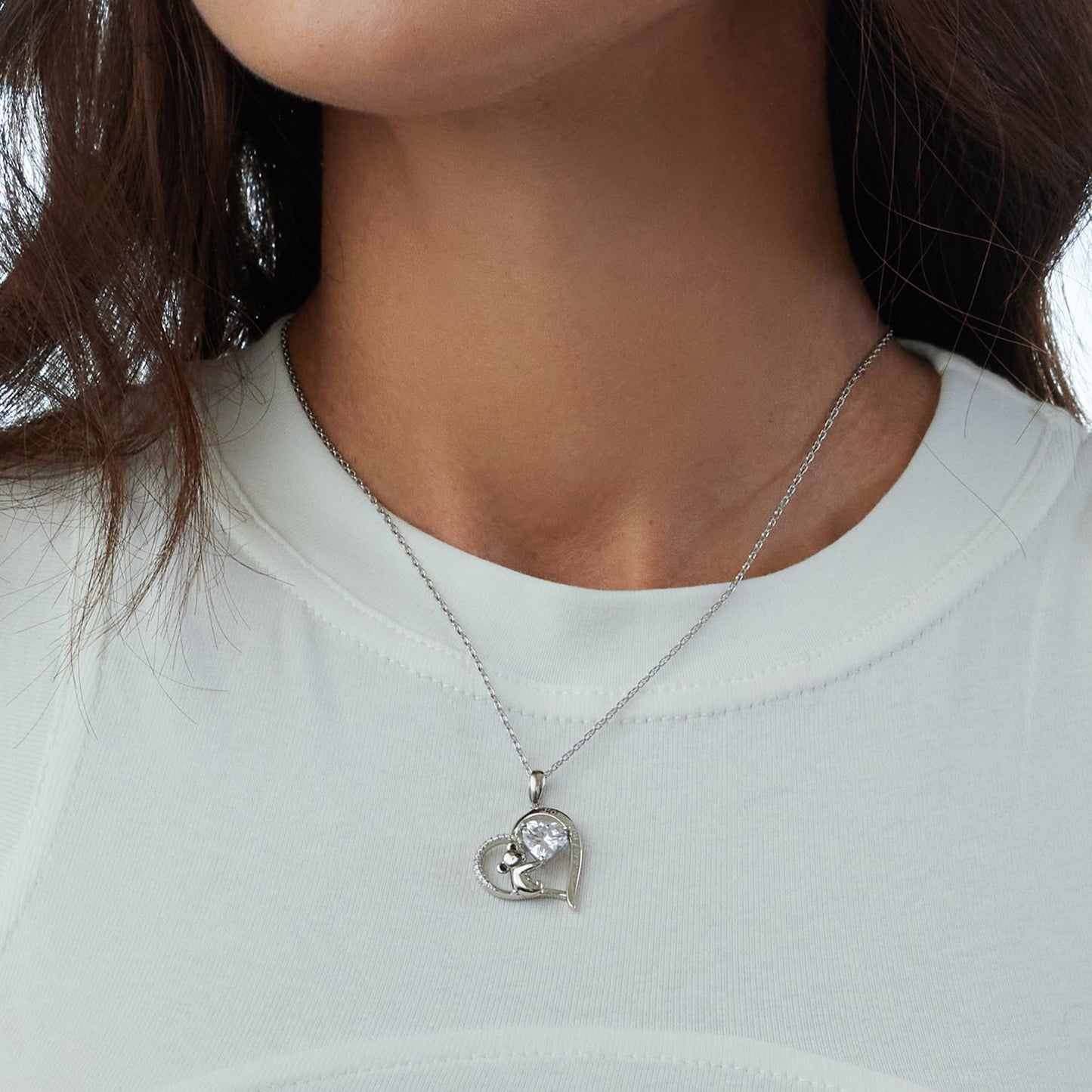 Koala a szívben nyaklánc