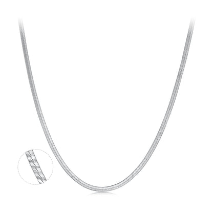 Ezüst kígyólánc Elegance