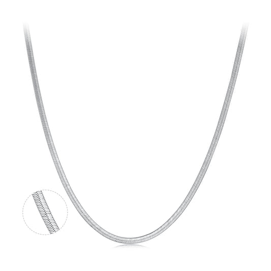 Ezüst kígyólánc Elegance