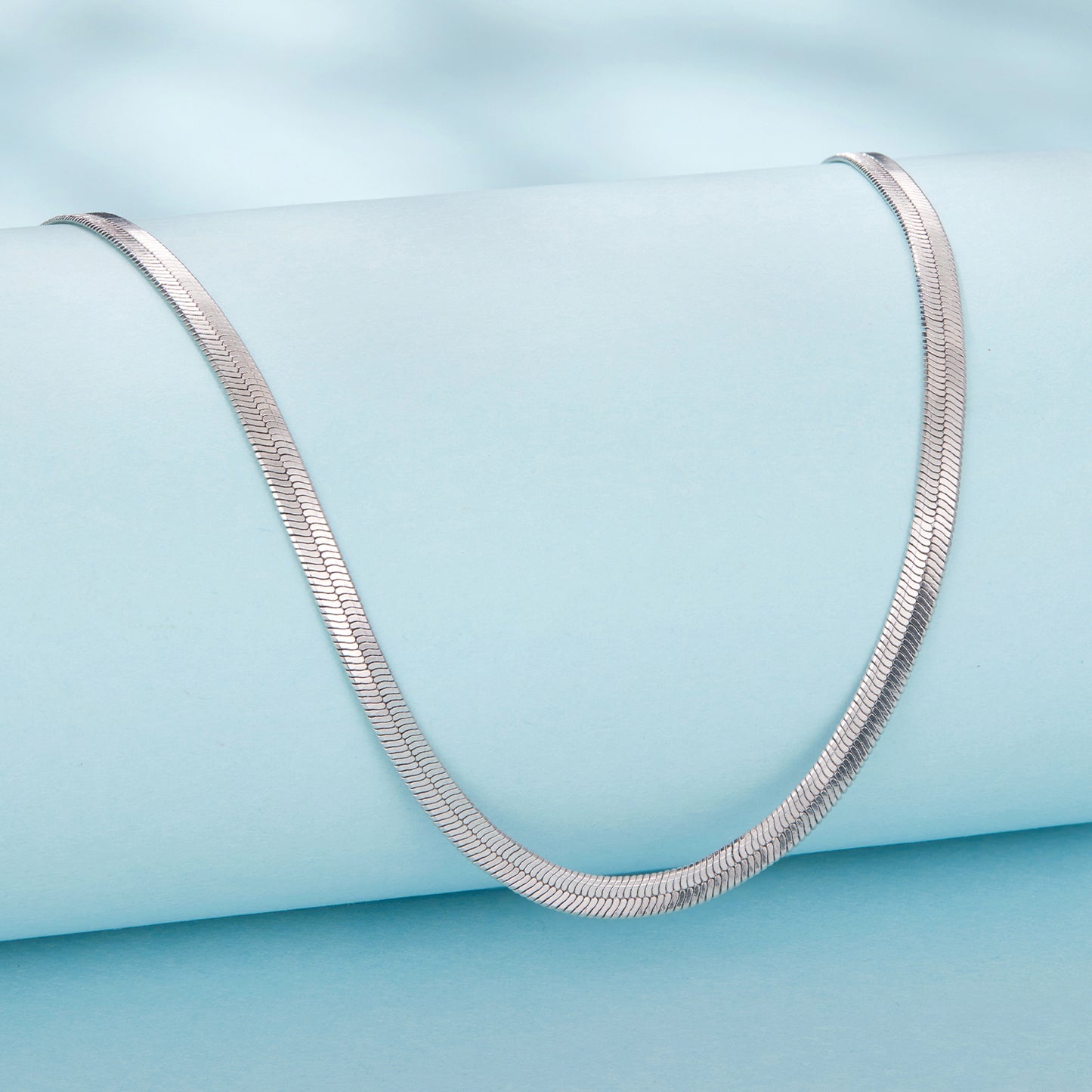 Ezüst kígyólánc Elegance