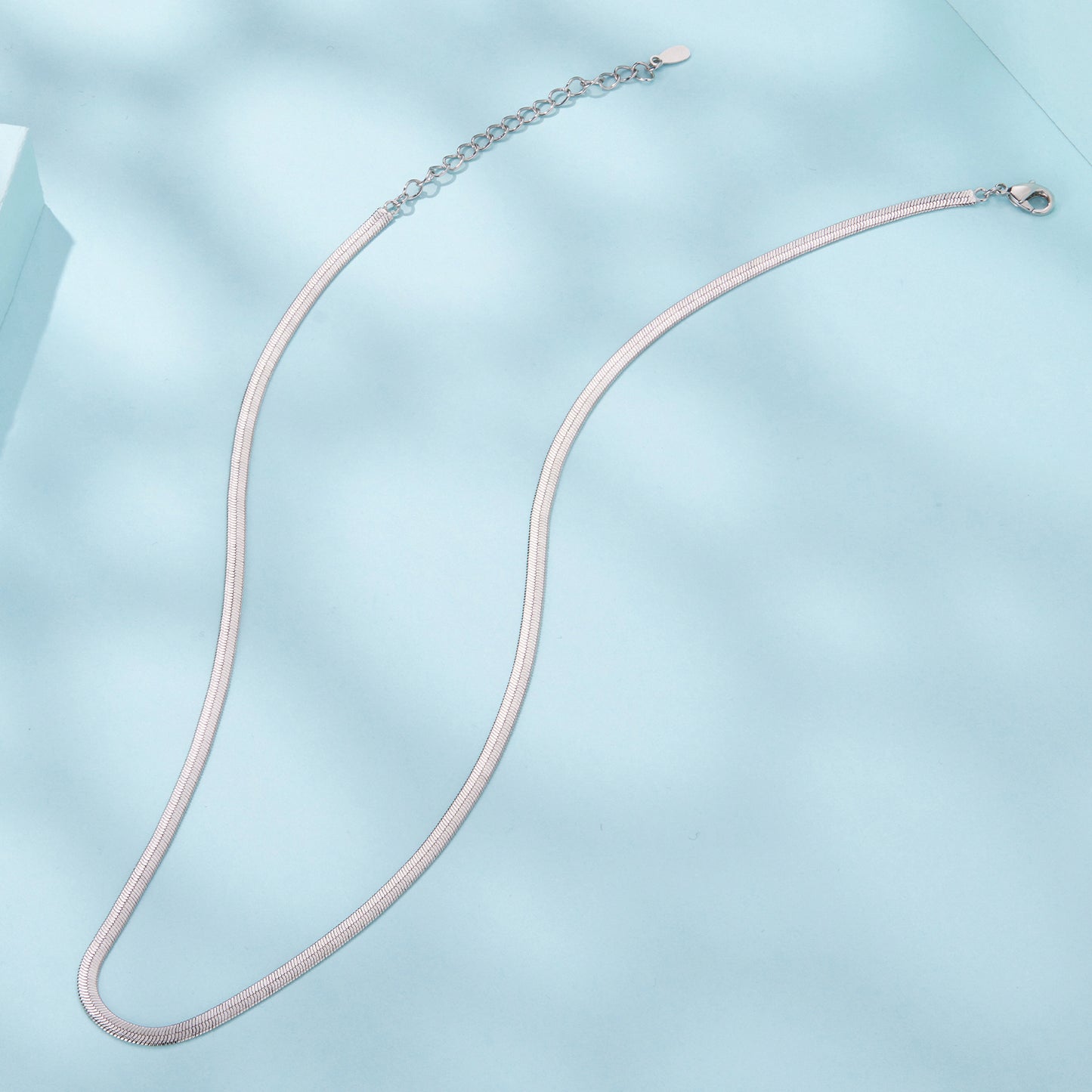 Ezüst kígyólánc Elegance