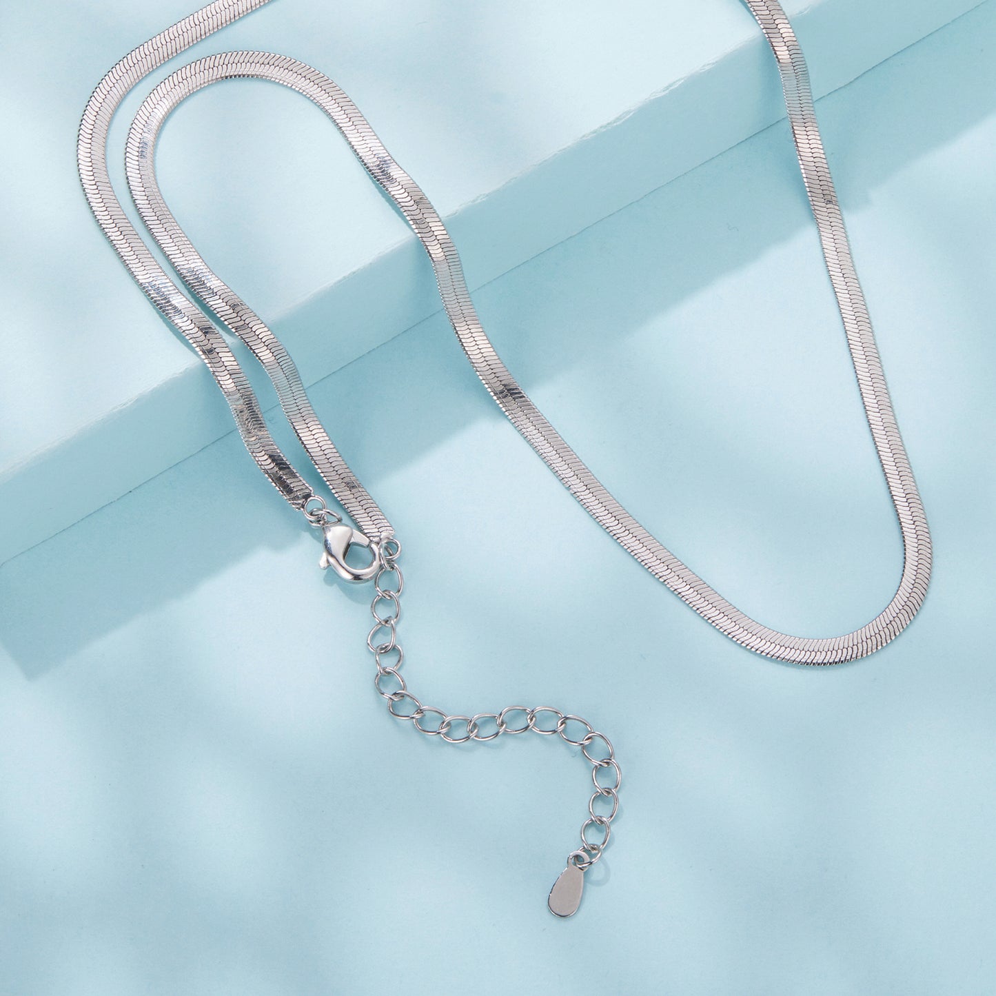 Ezüst kígyólánc Elegance