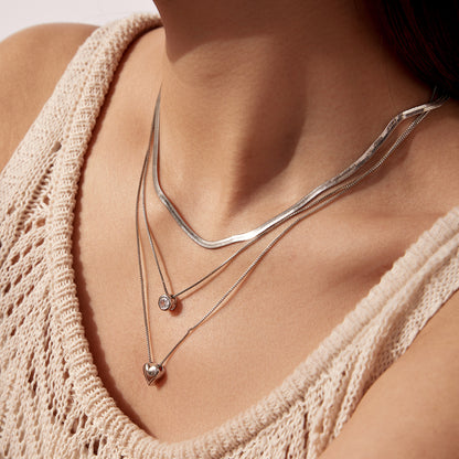 Elegancia Fehér nyaklánc