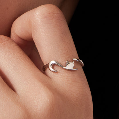 Ladna Mačka gyűrű