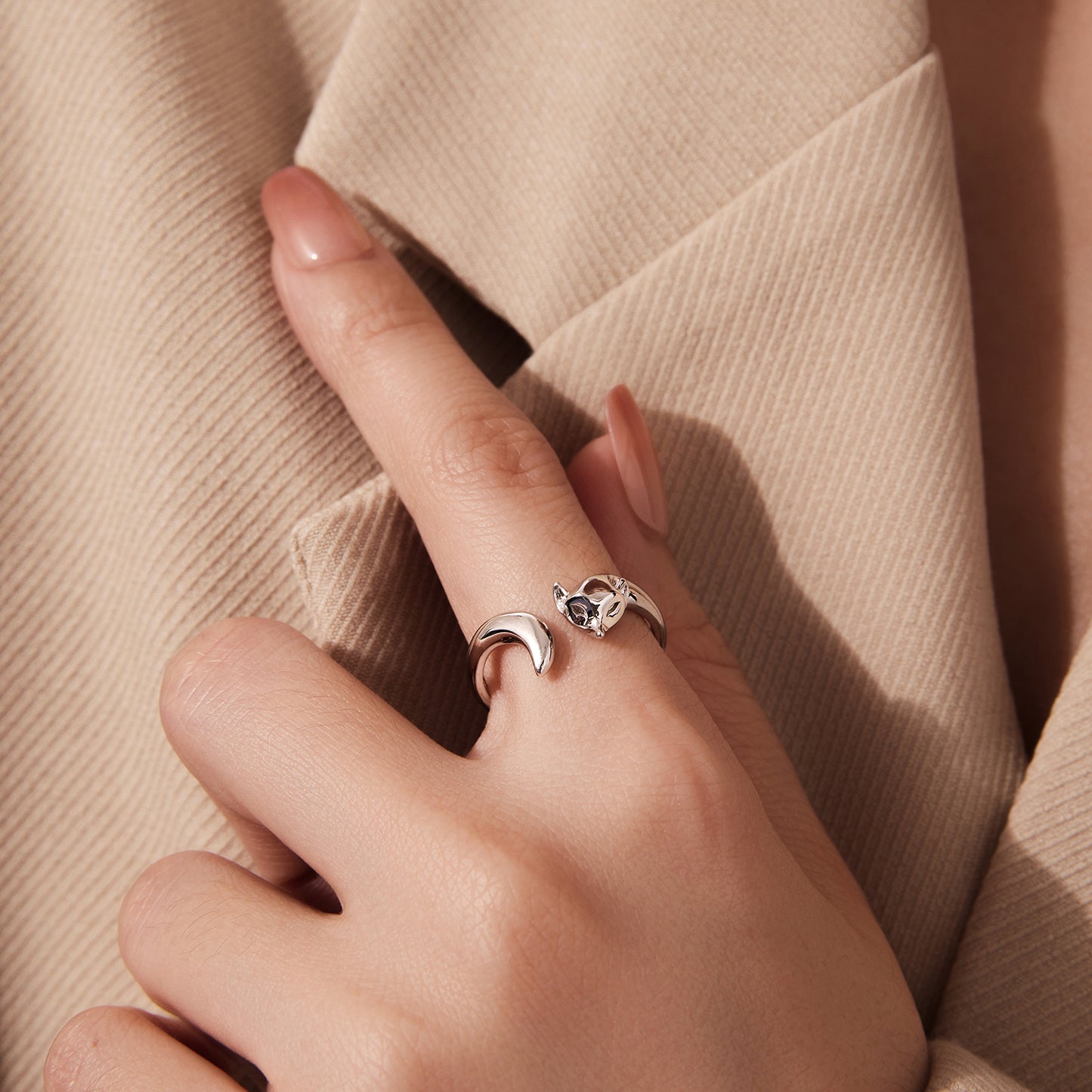 Róka Őrangyal Gyűrű