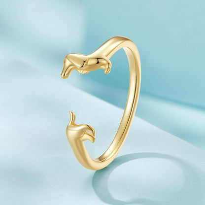 Arany tacskó gyűrű