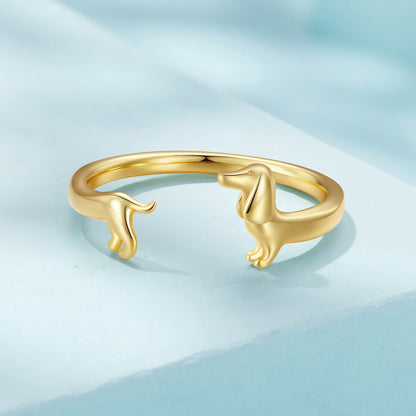 Arany tacskó gyűrű