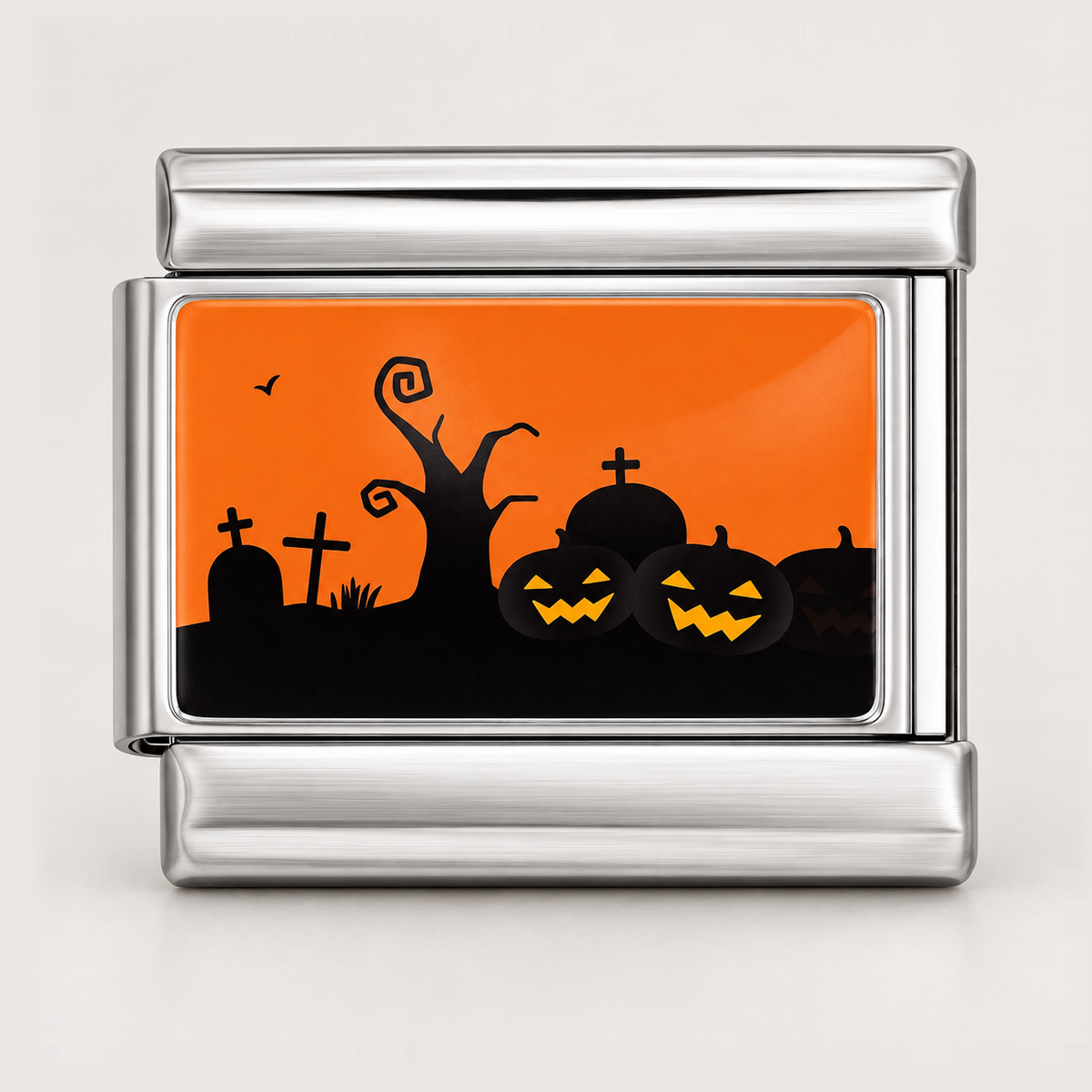 Prívesok Halloweenska noc s tekvicami