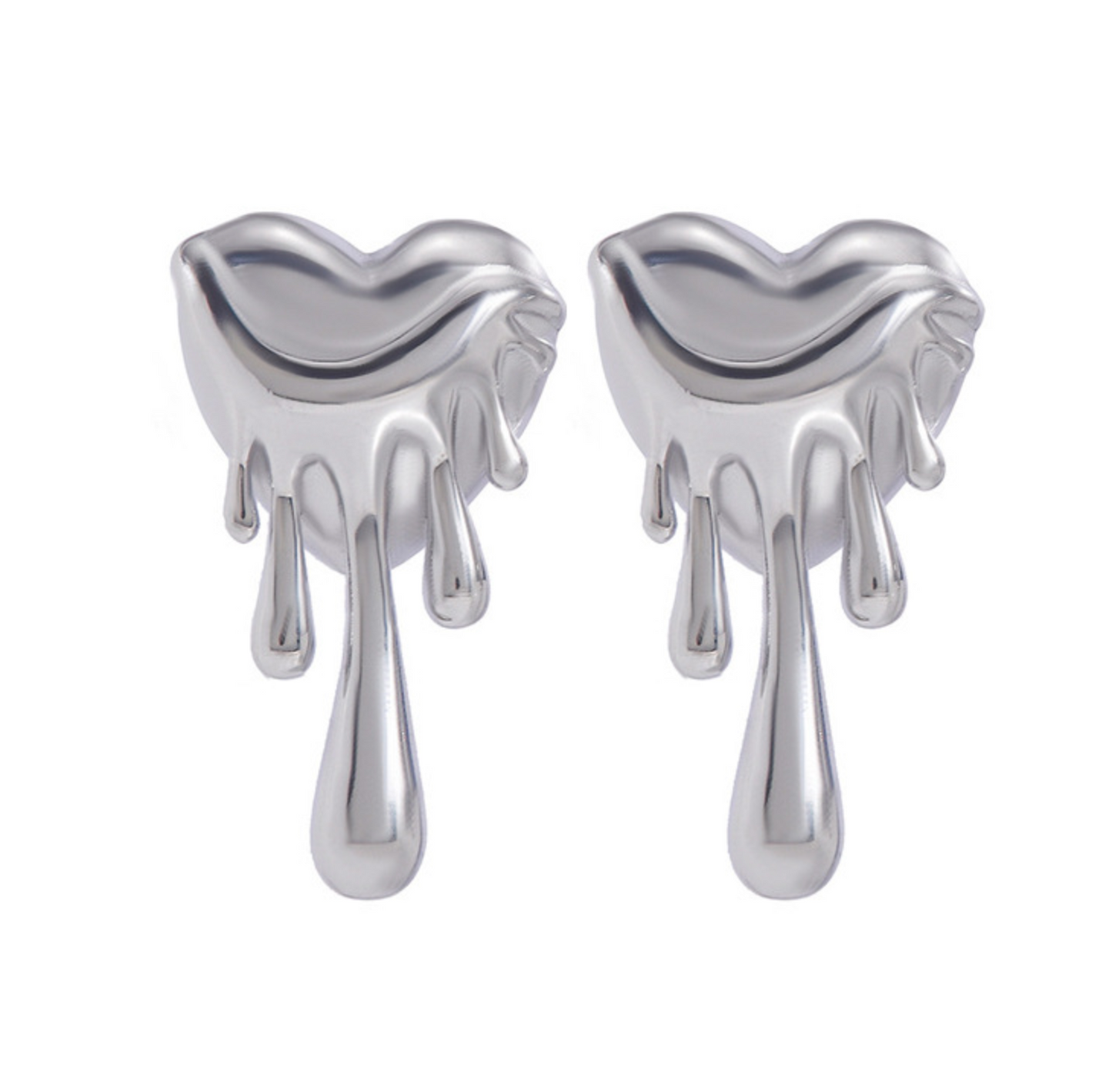 Kolczyki w kształcie serca