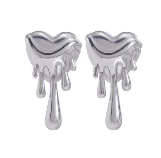 Kolczyki w kształcie serca