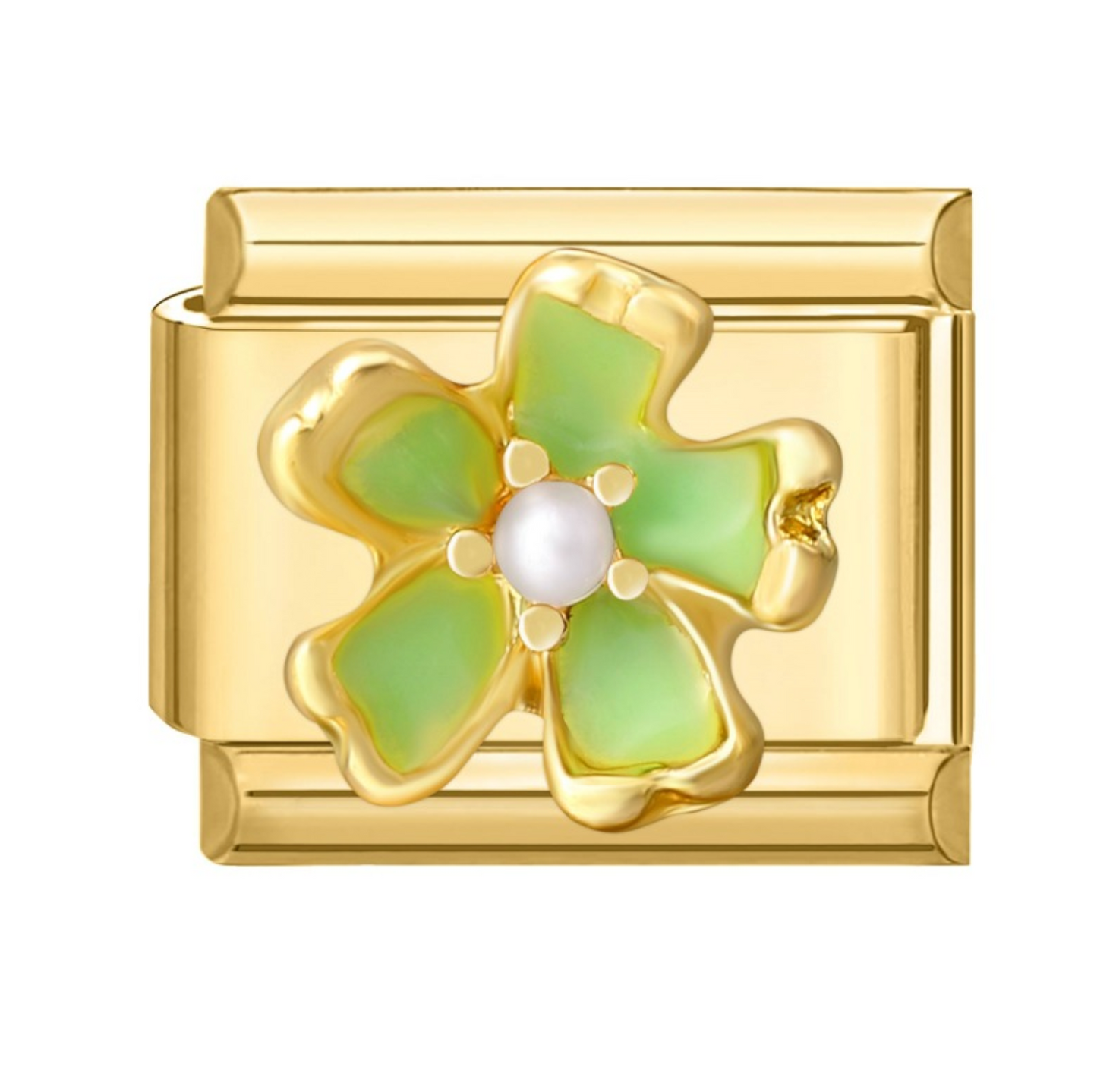 Négylevelű lóhere medál