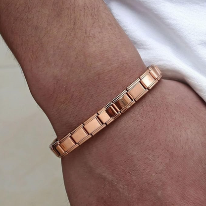 Rose gold-tone bracelet