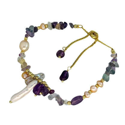 Náramok Fialový Pôvab Ametyst