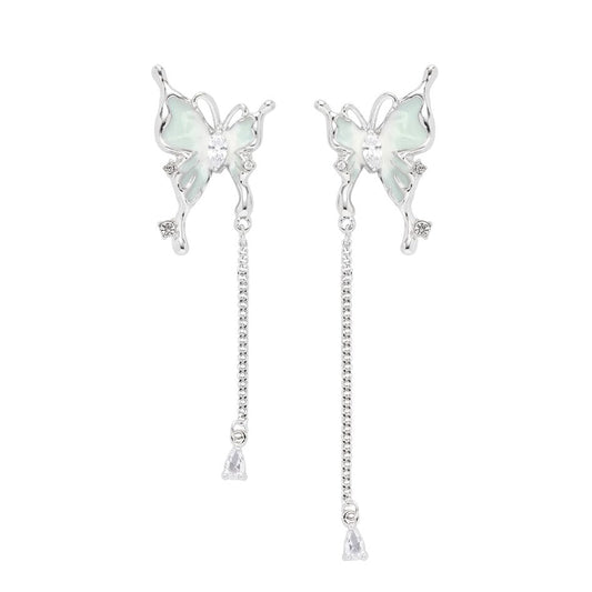 Náušnice Asymetrické Perleťový Prelet