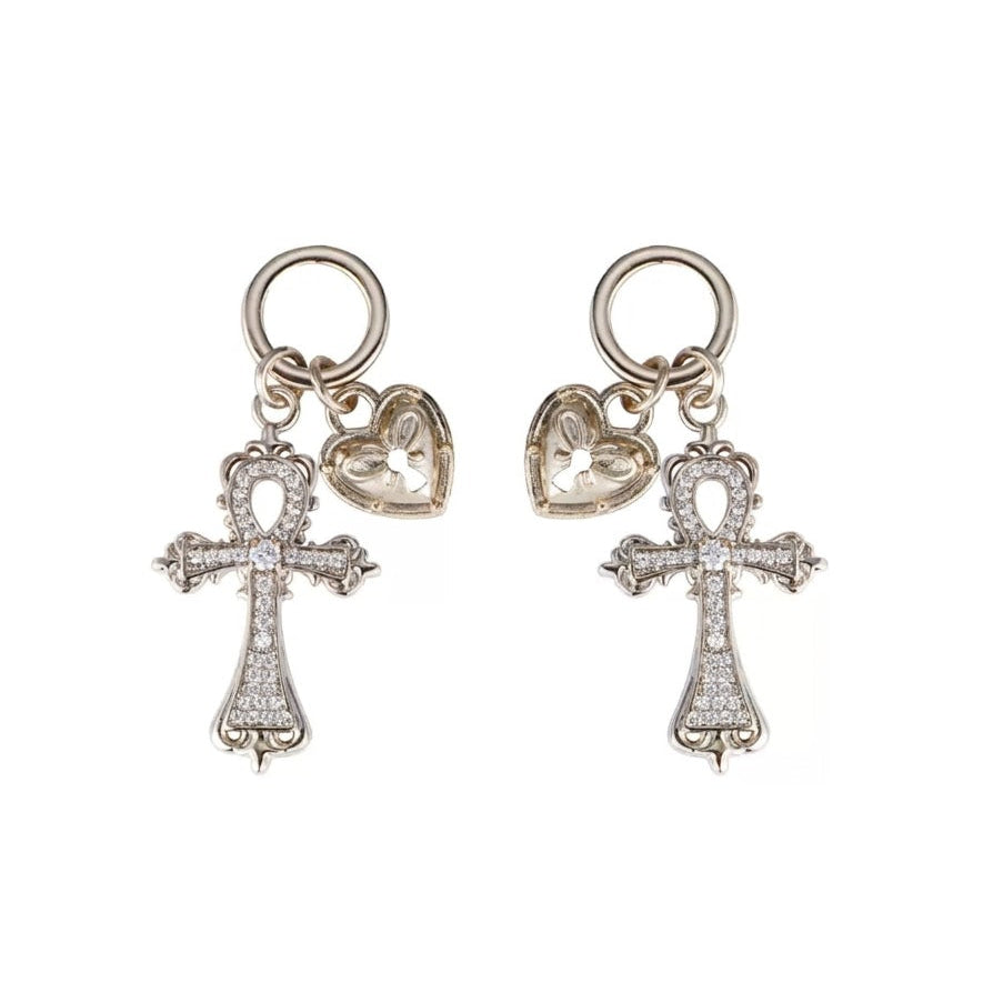 Ezüst Harmónia fülbevaló