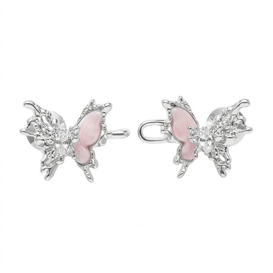 Náušnice Ružová metamorfóza